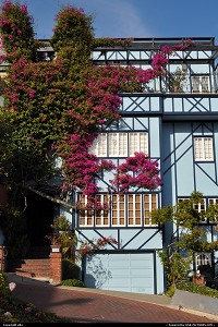 Photo by elki | San Francisco  lombard street, houses, san francisco